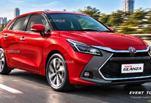 Toyota Glanza Facelift Teased: What Could the Updated Hatchback Look Like?